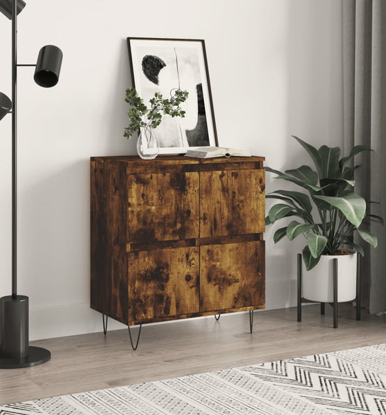Sideboard Räuchereiche 60x35x70 cm Holzwerkstoff