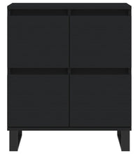 Sideboard Schwarz 60x35x70 cm Holzwerkstoff