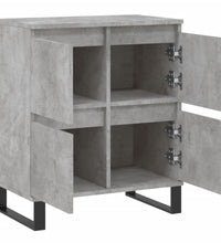 Sideboard Betongrau 60x35x70 cm Holzwerkstoff