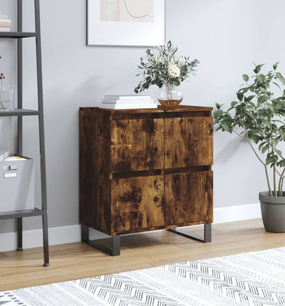Sideboard Räuchereiche 60x35x70 cm Holzwerkstoff