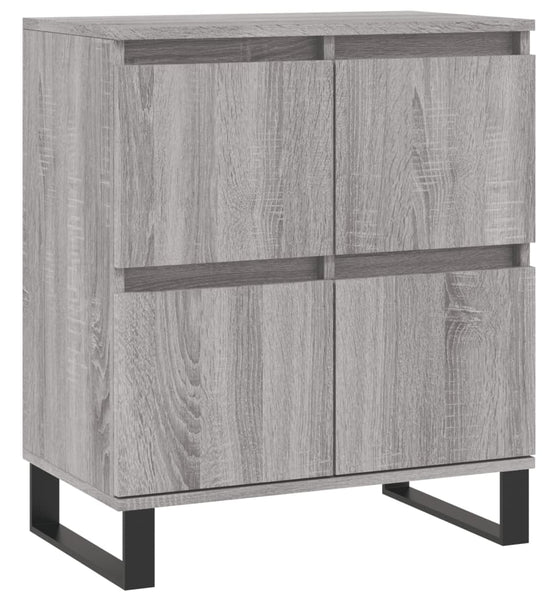 Sideboard Grau Sonoma 60x35x70 cm Holzwerkstoff