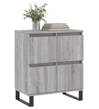 Sideboard Grau Sonoma 60x35x70 cm Holzwerkstoff