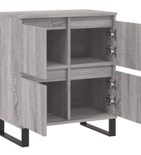 Sideboard Grau Sonoma 60x35x70 cm Holzwerkstoff