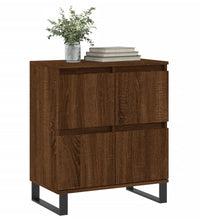 Sideboard Braun Eichen-Optik 60x35x70 cm Holzwerkstoff