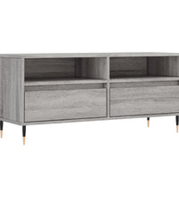 TV-Schrank Grau Sonoma 100x34,5x44,5 cm Holzwerkstoff