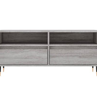 TV-Schrank Grau Sonoma 100x34,5x44,5 cm Holzwerkstoff