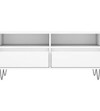 TV-Schrank Weiß 100x34,5x44,5 cm Holzwerkstoff