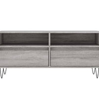 TV-Schrank Grau Sonoma 100x34,5x44,5 cm Holzwerkstoff