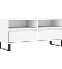 TV-Schrank Weiß 100x34,5x44,5 cm Holzwerkstoff