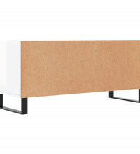 TV-Schrank Hochglanz-Weiß 100x34,5x44,5 cm Holzwerkstoff