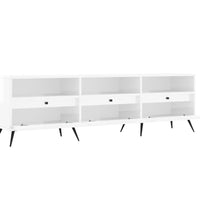 TV-Schrank Hochglanz-Weiß 150x30x44,5 cm Holzwerkstoff