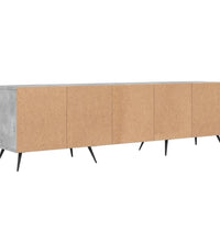 TV-Schrank Betongrau 150x30x44,5 cm Holzwerkstoff