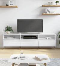 TV-Schrank Hochglanz-Weiß 150x30x44,5 cm Holzwerkstoff