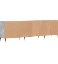 TV-Schrank Betongrau 150x30x44,5 cm Holzwerkstoff