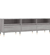 TV-Schrank Grau Sonoma 150x30x44,5 cm Holzwerkstoff