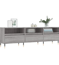 TV-Schrank Grau Sonoma 150x30x44,5 cm Holzwerkstoff