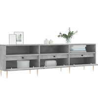 TV-Schrank Betongrau 150x30x44,5 cm Holzwerkstoff