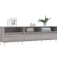 TV-Schrank Grau Sonoma 150x30x44,5 cm Holzwerkstoff