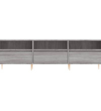 TV-Schrank Grau Sonoma 150x30x44,5 cm Holzwerkstoff