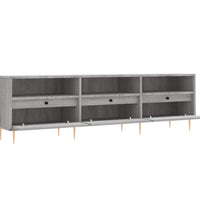 TV-Schrank Grau Sonoma 150x30x44,5 cm Holzwerkstoff