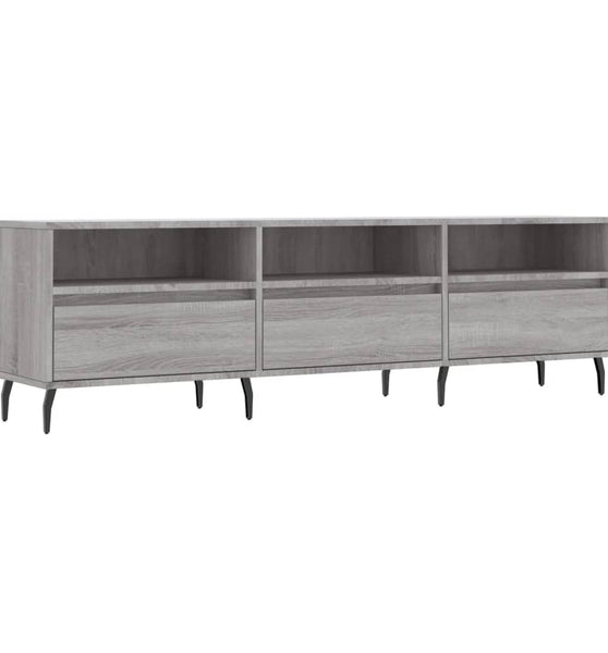 TV-Schrank Grau Sonoma 150x30x44,5 cm Holzwerkstoff