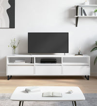 TV-Schrank Weiß 150x30x44,5 cm Holzwerkstoff