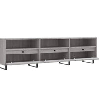 TV-Schrank Grau Sonoma 150x30x44,5 cm Holzwerkstoff