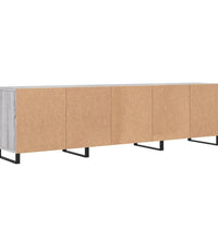 TV-Schrank Grau Sonoma 150x30x44,5 cm Holzwerkstoff