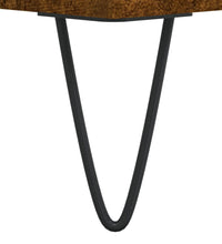 Badschrank Räuchereiche 30x30x100 cm Holzwerkstoff