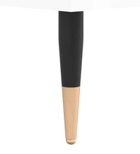 Badschrank Hochglanz-Weiß 58x33x60 cm Holzwerkstoff