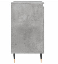 Badschrank Betongrau 58 x 33 x 60 cm Holzwerkstoff