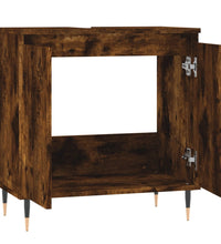 Badschrank Räuchereiche 58x33x60 cm Holzwerkstoff