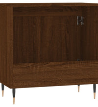 Badschrank Braun Eichen-Optik 58x33x60 cm Holzwerkstoff