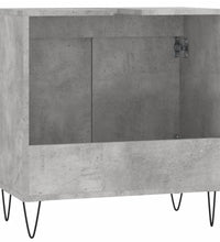 Badschrank Betongrau 58 x 33 x 60 cm Holzwerkstoff