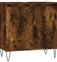 Badschrank Räuchereiche 58x33x60 cm Holzwerkstoff