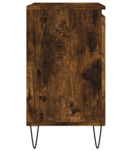 Badschrank Räuchereiche 58x33x60 cm Holzwerkstoff