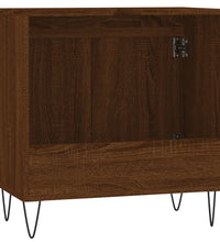 Badschrank Braun Eichen-Optik 58x33x60 cm Holzwerkstoff