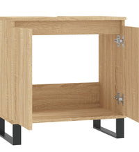 Badschrank Sonoma-Eiche 58x33x60 cm Holzwerkstoff