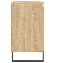 Badschrank Sonoma-Eiche 58x33x60 cm Holzwerkstoff