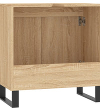 Badschrank Sonoma-Eiche 58x33x60 cm Holzwerkstoff
