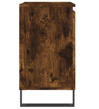 Badschrank Räuchereiche 58x33x60 cm Holzwerkstoff