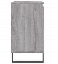 Badschrank Grau Sonoma 58x33x60 cm Holzwerkstoff