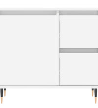 Badschrank Weiß 65x33x60 cm Holzwerkstoff