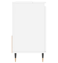 Badschrank Weiß 65x33x60 cm Holzwerkstoff