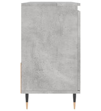 Badschrank Betongrau 65x33x60 cm Holzwerkstoff
