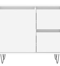 Badschrank Weiß 65x33x60 cm Holzwerkstoff