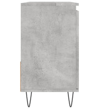Badschrank Betongrau 65x33x60 cm Holzwerkstoff