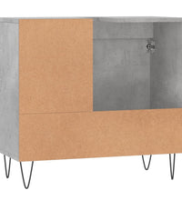 Badschrank Betongrau 65x33x60 cm Holzwerkstoff