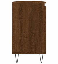 Badschrank Braun Eichen-Optik 65x33x60 cm Holzwerkstoff