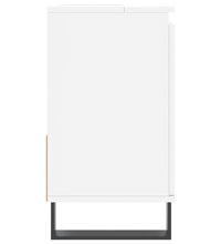 Badschrank Weiß 65x33x60 cm Holzwerkstoff